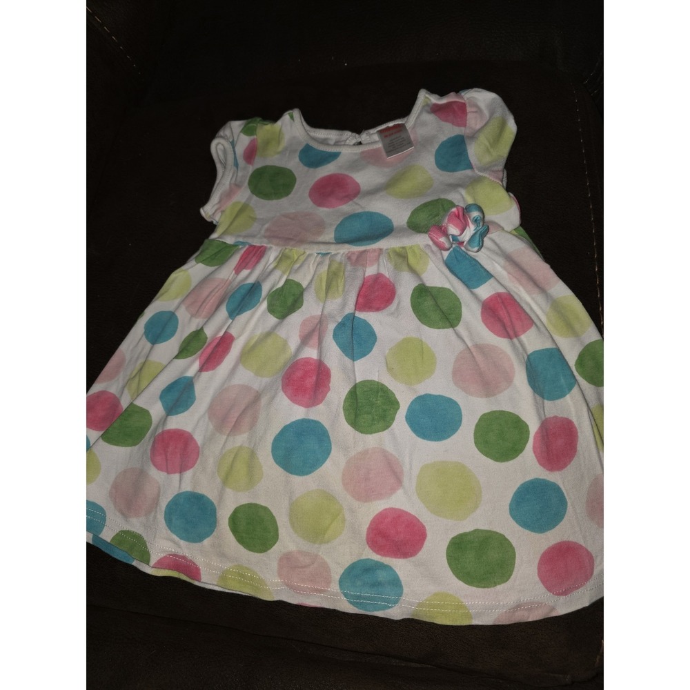 Gymboree‎ spring Easter polka dot flower garden dress size 18 24 months